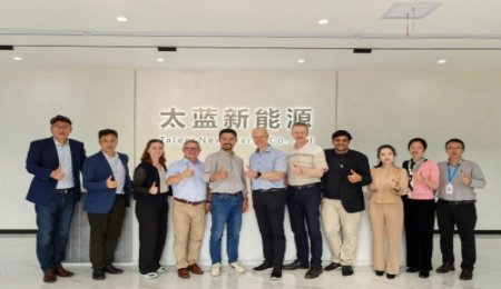 重磅！中歐電池交流團到訪太藍 挖掘固態電池外部市場