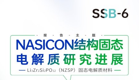 【會議報告】NASICON結構固態電解質研究進展
